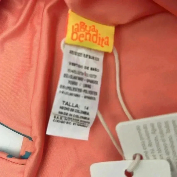 NWT Agua Bendita Girls Leopard Swimsuit - Picture 6 of 6